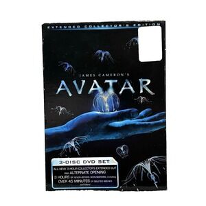 Avatar Three-Disc Extended Collector's Edition DVDs James Cameron Deleted Scenes